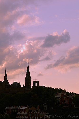 Georgetown from the Key Bridge