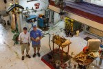 Steven and Stewart Wegner in their foundry.